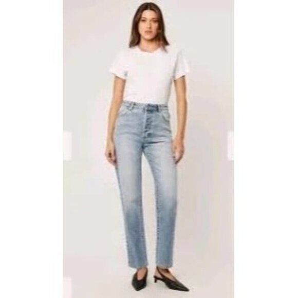 ROLLA'S Denim - Rolla's Dusters High Rise Slim Lightwash Jeans Size 26 Western Cowgirl Casual